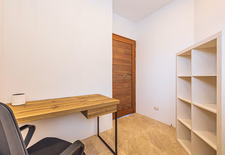 Sunrise yoga on the terrace with Pacific ocean views at KsaLinda retreat, Costa Rica